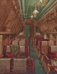 Interieur van Pullman Coach, 1888, 1935-1942