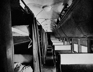 Interieur van Standaard Slaapwagen, Canadian Pacific Railway, 1926