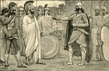 Interview Tussen Agesilaus en Pharnabazus, 1890