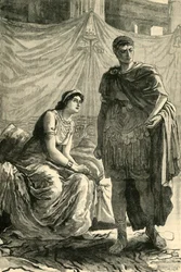 Interview Tussen Octavianus en Cleopatra, 1890