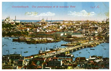 Istanbul, Turkije, begin 20e eeuw