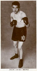 Jack Kid Berg, Engelse bokser