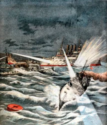 Japanse torpedoboten doen verrassingsaanval, Russisch-Japanse Oorlog, 1904