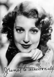 Jeanette MacDonald 1903-1965, Amerikaanse zangeres en actrice, ca. 1930s-1940s