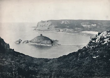 Jersey - Portelet Bay en Janvrin Island