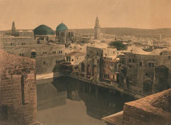 Jeruzalem, midden-late 19e eeuw