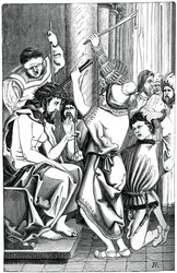 Jezus Gekroond met Doornen