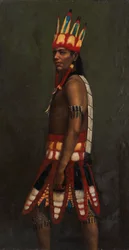 Jivaro Indiaan, ca. 1890-1892