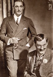 John Barrymore en Lionel Barrymore, Amerikaanse acteurs, 1933