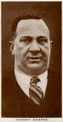 Johnny Sharpe, Britse boksermanager, 1938