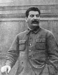 Jozef Stalin, in Georgië geboren Sovjet-communistische revolutionair en leider, jaren 1930