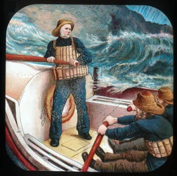 Joseph Cox: Stuurman van de Hope, ca. 1900