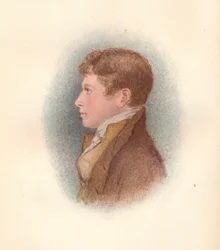 Joseph Gurney geboren 1796, op 20-jarige leeftijd, c1816