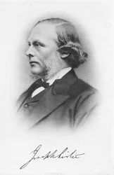 Joseph Lister, Engelse chirurg en pionier van antiseptische chirurgie, c1877