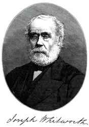 Joseph Whitworth, Britse ingenieur, ondernemer en uitvinder, ca. 1880