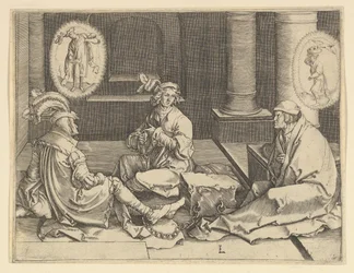 Jozef in de gevangenis kopie, 17e eeuw
