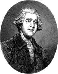 Josiah Wedgwood, 18e-eeuwse Engelse industrieel en pottenbakker, ca. 1880