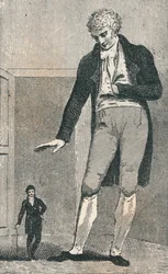 Jozef Boruwlaski 1739-1837 en Patrick Cotter OBrien 1760-1806, c1780