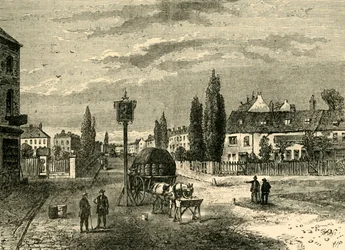 Kennington, vanaf het Groen, 1780, c1878