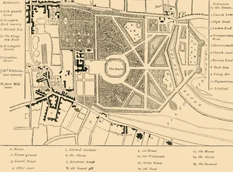 Kensington in 1764, ca. 1876