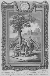 Koning Athelstan redt het Leven van zijn Vader, Edward de Oudere, bij de Slag om Sherwood