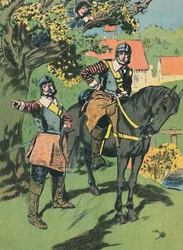 Koning Karel in de Eik, ca. 1907