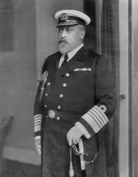 Koning Edward VII als zeiler, 1910