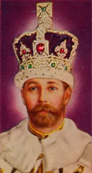 Koning George V bij zijn kroning, 1911 1935