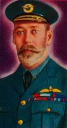 Koning George V in het uniform van Chef van de Koninklijke Luchtmacht