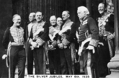 Zilveren jubileum van koning George V, Londen, 6 mei 1935