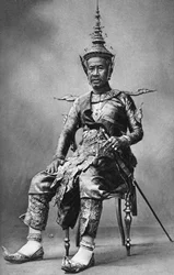 Koning Sisowath van Cambodja, 1922