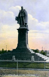 Standbeeld van de Koning, tegenover het Stadhuis, Kaapstad, 20e eeuw