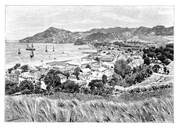 Kingston, St Vincent Eiland, ca. 1890