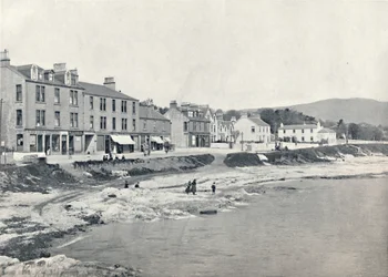 Kirn - Vanaf de Landingsstapel, 1895