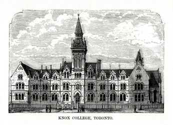Knox College, Toronto, Ontario, Canada, 19e eeuw