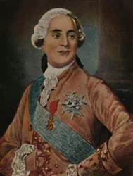 Koning Lodewijk XVI van Frankrijk 1754-1793 - Schilderij van Duplessis, 1934