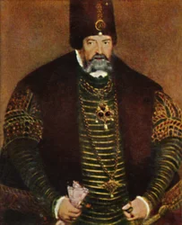 Keurvorst Joachim II van Brandenburg 1505-1571. - Schilderij van L. Cranach, 1934