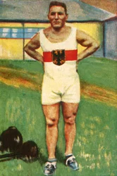 Kurt Helbig, Duitse gewichthefkampioen, 1928