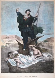 De verdediging van Parijs, Frans-Duitse Oorlog, 1870-1871