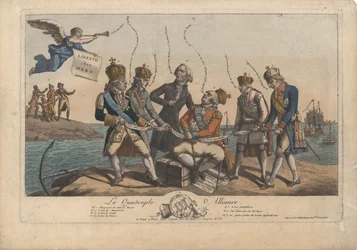 La Quadruple Alliance, 1800