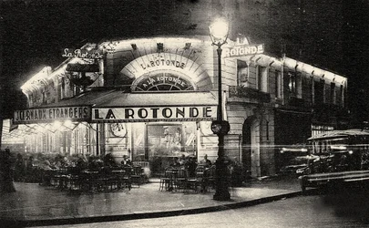 La Rotonde, Boulevard du Montparnasse, ca. 1925