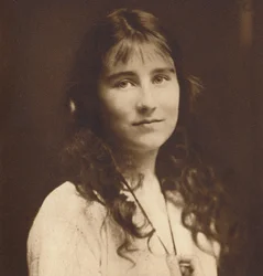 Lady Elizabeth Bowes-Lyon als jong meisje, ca. 1917, 1937