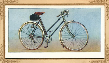 Damesfiets met 3 versnellingen en dynamoverlichting, 1939