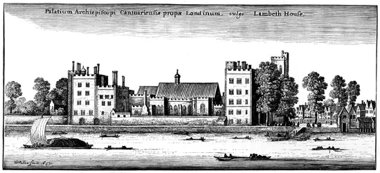 Lambeth Palace, Londen, 1647, 1893