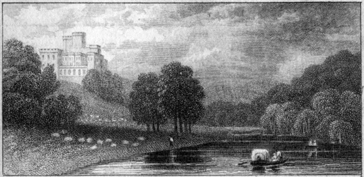 Lambton Castle, County Durham, 19e eeuw