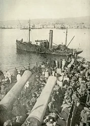 Landing van de Britse Troepen in Salonika, 1919