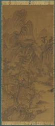 Landschap met boerderijgebouwen en figuren, 1368-1644