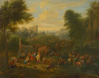 Landschap met Figurale Staffage
