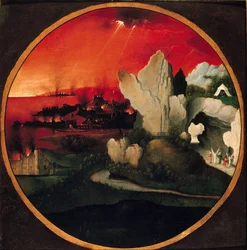 Landschap met de Verwoesting van Sodom en Gomorra