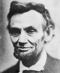 Laatste foto van Abraham Lincoln, 1809-1865, april 1865